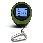 Mini GPS Navigation Receiver with Buckle Portable Location Finder Compass