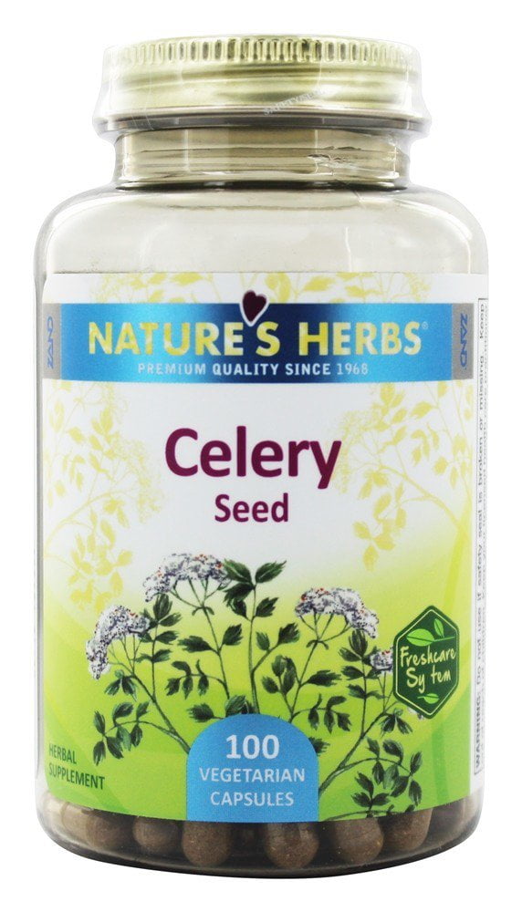 Nature's Herbs Celery Seed 100 Capsules