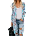 thumbnail image 1 of AAMILIFE Mode pour Femmes 2050 Tricot Confortable Ouvert devant à Manches Longues Pull en Cardigan, 1 of 2