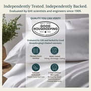California Design Den California King Sheets - 500 Thread Count 100% Cotton Sateen, Soft & Breathable Bed Sheets with Deep Pocket - White