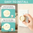 thumbnail image 4 of Perilla reguladora ANABIUP para Lutron D-600P D-603P DNG-600P, 4 of 7
