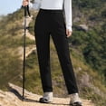 thumbnail image 6 of YLSDY Men's Solid Quick Dry Hiking Pants, Zipper Pockets, Belt Loops, Lightweight Outdoor Trousers for Travel & Sports Black S, 6 of 9
