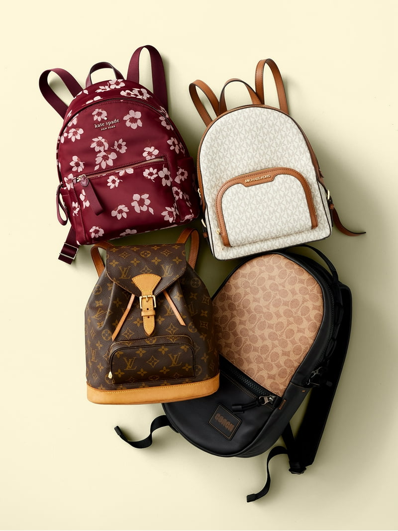 Michael Kors Large Abbey Jaycee Backpack Grapefruit MK