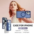 thumbnail image 4 of Allytechgrop for Samsung Galaxy S24 Ultra Case, Rugged Magnetic Phone Cover with MagSafe Compatibility, Military-Grade Shockproof Protection & Matte Phone Case for Samsung Galaxy S24 Ultra,Darkblue, 4 of 9