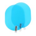thumbnail image 4 of Unique Bargains 2pcs 150 x 98mm Oval Vehicle Rearview Mirror Anti Rain Film Waterproof Clear Sticker, 4 of 4