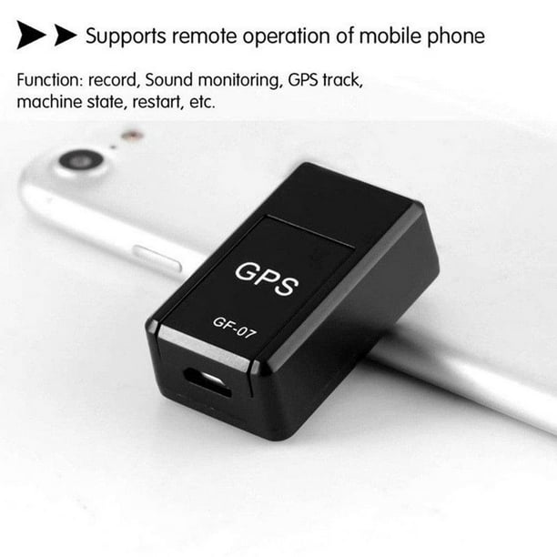 Mini dispositivo localizador GPS magnético portátil con grabadora de voz