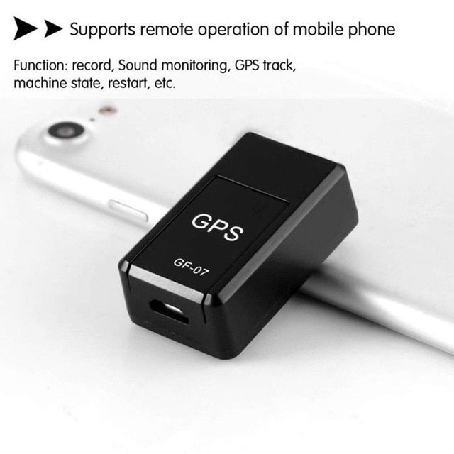 Mini dispositivo localizador GPS magnético portátil con grabadora de voz