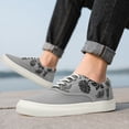 thumbnail image 4 of Adult Platform Canvas Shoes Fashion Men’s Sneakers Classic Non-Slip Low Top Shoes Comfortable Casual Sneakers, 4 of 4