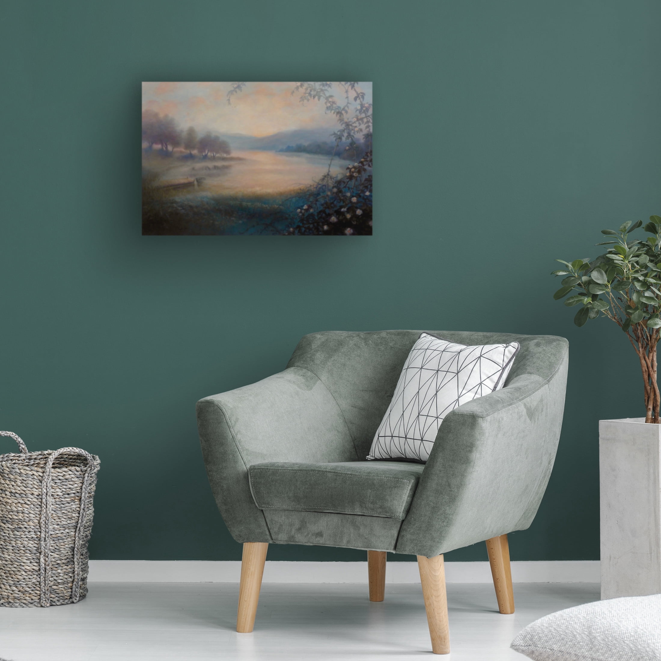 Lee Campbell 'Endroit Pour Rever, 2022' Canvas Art - 19 x 12 Inches