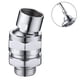 thumbnail image 1 of Conector de ducha junta esférica cabezal de ducha adaptador de bola giratoria extensión de brazo de ducha ajustable componente Universal níquel cepillado, 1 of 8