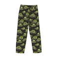 thumbnail image 5 of Xecao Light Green Excavator Men's Straight Lounge Pajama Pants: The Ultimate in Comfortable Sleepwear, 5 of 9