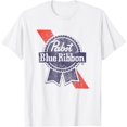 thumbnail image 1 of Pabst Blue Ribbon Sash & Ribbon Logo T-Shirt - As Picture - S, 1 of 2
