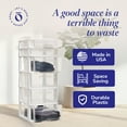 thumbnail image 6 of Homz Plastic 6 Clear Drawer Medium Home Storage Container Tower, 6 of 9