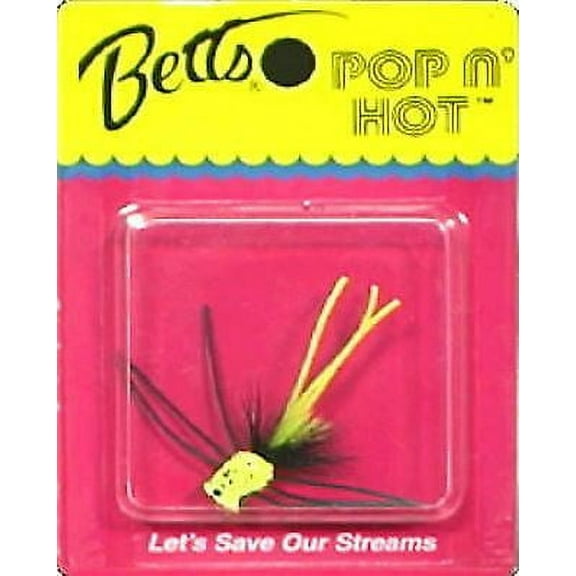 Betts Pop N' Hot Fly Size 10 - Assortment