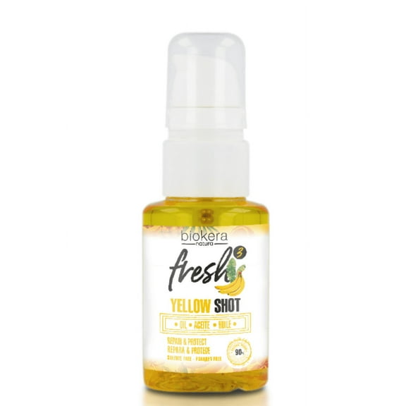 Salerm Biokera Natura Fresh Yellow Shot Oil - 2.5 oz