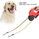 thumbnail image 5 of Correa retráctil doble para perros Jiawu, correa automática de 3 m para dos perros, correa doble flexible para perros con linterna LED para perros pequeños y medianos, 360 bronceado, 5 of 5
