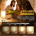 thumbnail image 4 of Caromolly Light Therapy Lamp, 10000 Lux Light with Remote Control, 3 Color Temperature & 4 Brightness Level & Timer, Daylight Lamp for Home, Office,, 4 of 7