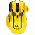 thumbnail image 2 of Tri-mode 2.4G USB Bluetooth Wireless Gamimg Mouse 12 keys RGB Game Wired Meche Mice for Windows IOS Home Office Laptop PC Gamer, 2 of 9