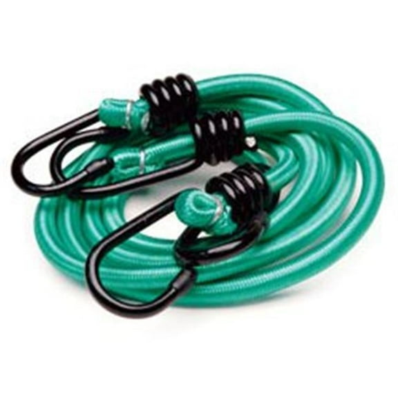 32 Heavy Duty Stretch Cords With Anti-Scratch Hooks - 8Mm 2-Pack