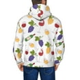 thumbnail image 5 of Zip Up Hoodies for Men - Wine Bottle Print No.9050 Long Sleeve Comfrt Men'S Fashion Hoodies & Sweatshirts, Jackets for Men Hoodies Pullover Clothing Clothes with Pouch, 5 of 5