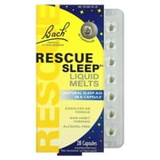 Bach Rescue Natural Sleep Remedy, Liquid Melts, 28 count []