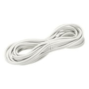 Uxcell 15M/49.21Ft Silicone Window Screen Spline Sealing Strip, 6mm OD White