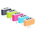 thumbnail image 4 of Travel 3.1A Fast Charge 3 USB Ports Plug-in Wall Charger Adapter, 4 of 7