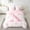 Pink X, variant on Pink Bow Comforter Set Twin,Initial Letter D Chic Romantic Bedding Set,Princess Style Bowknot Love Hearts Girly Fairy Bed Set 7 Pieces(Comforter Fitted Flat Sheet Pillowcase Pillow Cover)