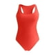 thumbnail image 4 of WILLBEST Traje de Baño Corto para Mujer, Traje de Baño deportivo con Espalda 2025 y Bloques de Color 3551, 4 of 4