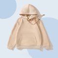 thumbnail image 6 of Gubotare Boys Hooded Sweatshirts Boys Hoodie Pullover Popular Casual Long Sleeve Comfortable Winter Wear for Children Size 7-8 (Beige,7-8 Years), 6 of 6