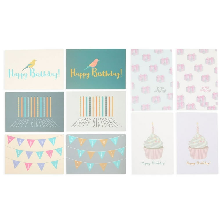 48-Pack Assorted Cards with Envelopes for All Occasions, Box Set