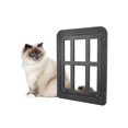 thumbnail image 4 of Pet Kitty Dog Door Flap Gate Opener Controlled Entry Electronic Screen Window Protector Wall Mosqui, 4 of 5