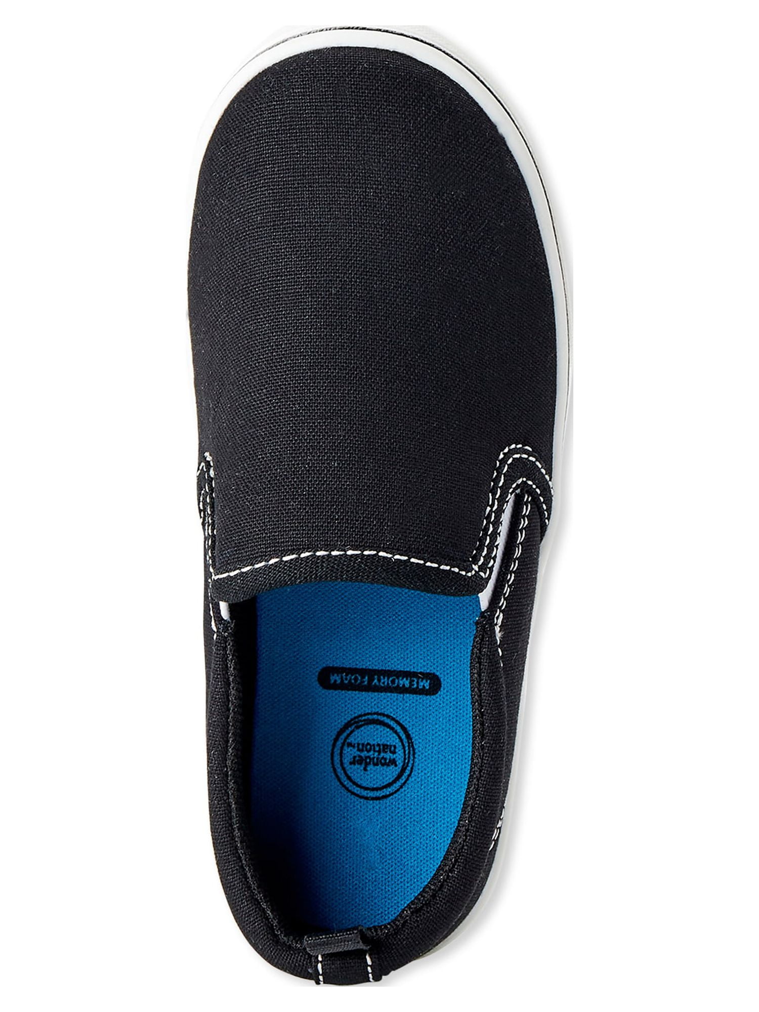 Wonder Nation Baby, Toddler, and Boys Casual Slip-On Sneakers