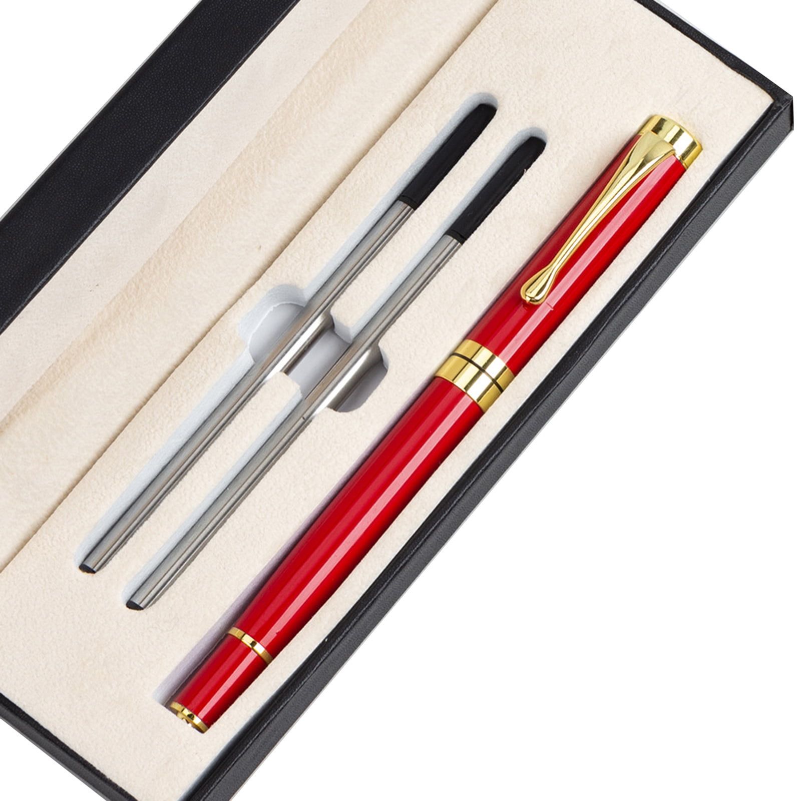 Classic Luxury Signing Pen Set Metal Writing Gel Pen Medium Point for