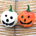 thumbnail image 3 of 6/12 piezas Mini calabaza artificial de espuma para Halloween, simulación de vegetales falsos, bricolaje, amarillo, 12 piezas, 3 of 5