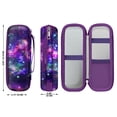 thumbnail image 2 of WIRESTER Portable Electric Toothbrush Travel Case, Hard Storage Box Compatible with Oral-B Pro Series & Philips Sonicare ProtectiveClean, Purple Nebula Galaxy, 2 of 6
