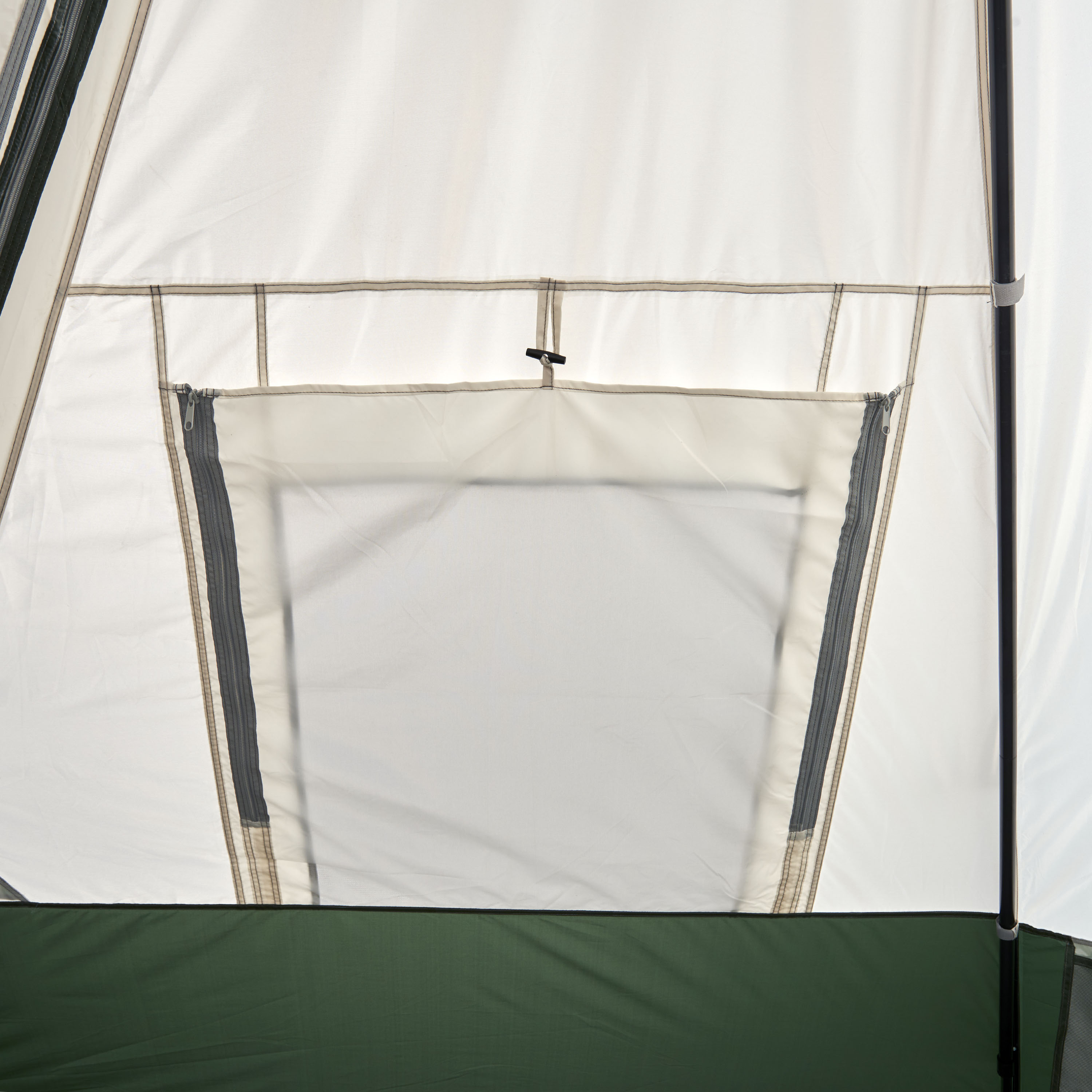 Ozark Trail 7-Person 1-Room Teepee Tent, with Vented Rear Window, Green - image 5 of 12
