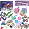 thumbnail image 1 of Fidget Advent Calendar Christmas Countdown Calendar 24 Days Sensory Fidget Toys Set Gift Boxes, 1 of 1