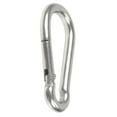 thumbnail image 2 of 304 Stainless Steel Spring Buckle Hook Climbing Chain Connecting Clip Carabiner Outdoor Supplies, 2 of 6