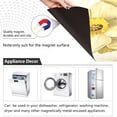 thumbnail image 2 of Dailycode Dishwasher Magnet Cover Magnetic Fridge Door Cover Home Kitchen Decor, Yellow Flower Butterfly, 23"x 26", 2 of 6