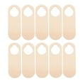 thumbnail image 3 of KLKCMS 10x Unfinished Blank Door Signs DIY Plain Plaque Messages Signs Decorative Craft StyleD, 3 of 9