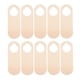 thumbnail image 3 of Perchas de madera en blanco perfecl para perillas de puerta pancartas decorativas de bricolaje letreros de mensajes de placa manualidades Colgadores de puerta, 3 of 8