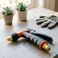 thumbnail image 5 of Adjustable Garden Hose Nozzle for Car Care & Cleaning Heavy Duty Metal Leak Proof Sprayer with Multiple Watering Patterns for Washing and Patio Cleaning Easy Quick Install Construction, 5 of 8
