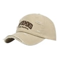 thumbnail image 3 of Dad Hat Fathers Day Dad Gifts Mens Baseball Cap Birthday Gifts for Dad Husband Grandpa Black Khaki One Size, 3 of 4