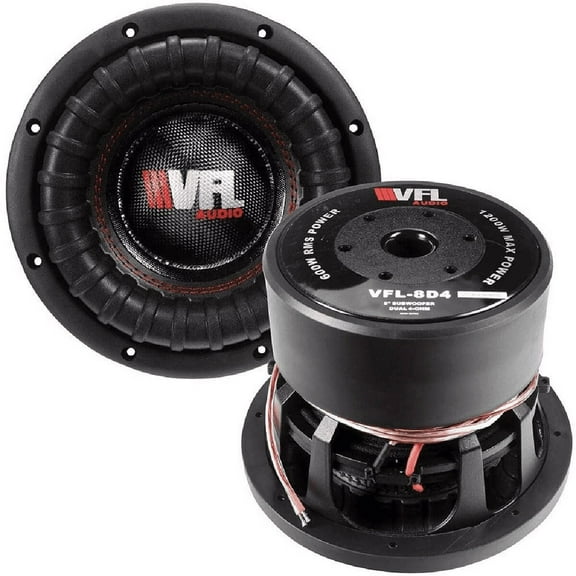 American Bass  8 in. 800 watt Max Competition Woofer - 4 Ohm DVC