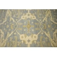 thumbnail image 6 of Gray Floral 8X10 Oushak Oriental Rug, 6 of 11