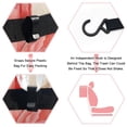 thumbnail image 3 of Peony Foldable Car Trash Can with Lid, Leak-Proof, and Hanging Storage Bag - Trash Can for Car and Car Trash Bin, 3 of 6