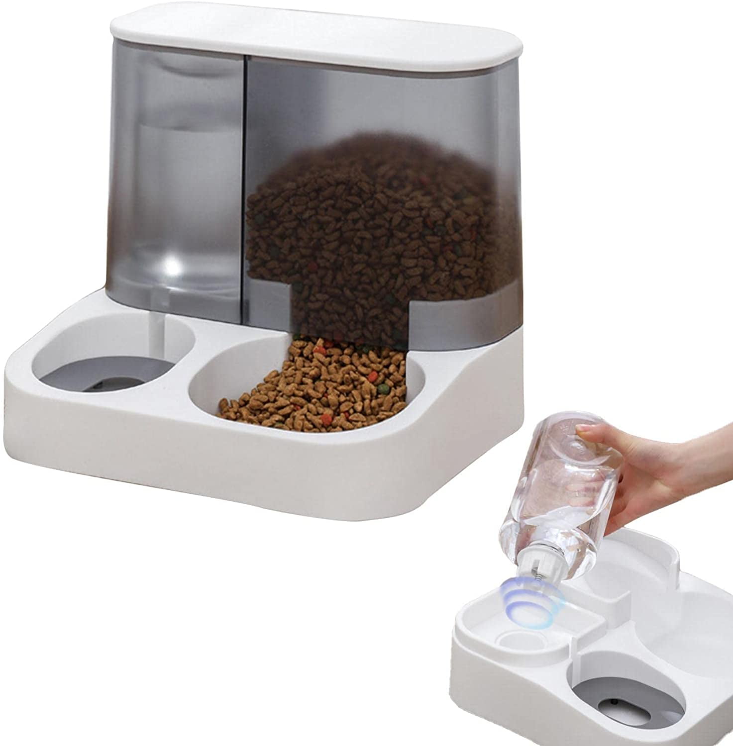 Coloody Pet Gravity Feeder And Waterer Cat Outdoor Automatic Dog
