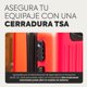 thumbnail image 4 of Set de 4 Maletas de Viaje Rígidas 20 y 18 Pulgadas con 2 Neceseres de 11 Pulgadas Equipaje Ligero con Ruedas 360 y Candado TSA Seraphiel, 4 of 6