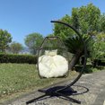 thumbnail image 2 of Swing Egg Chair,Rattan Hanging Egg Chairs Hammock with C Type Bracket,for Outdoor Indoor Unisex, 2 of 3